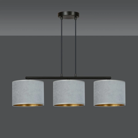 Stylowa lampa wisząca nad stół w jadalni 1050/3 z serii HILDE - 3
