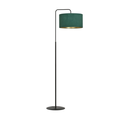 Lampa podłogowa z zielonym abażurem 1051/LP1 z serii HILDE