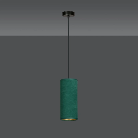 Lampa wisząca ze smukłym, kolorowym abażurem 1058/1 z serii BENTE - 3