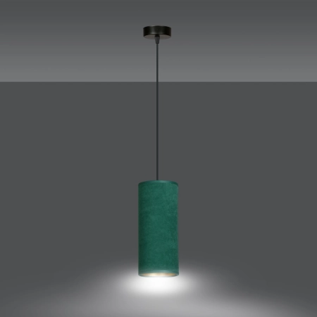 Lampa wisząca ze smukłym, kolorowym abażurem 1058/1 z serii BENTE - 4