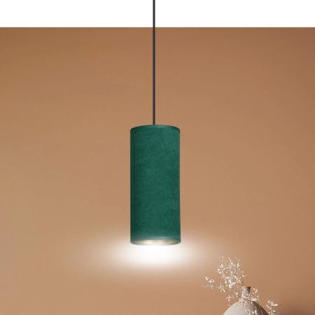 Lampa wisząca ze smukłym, kolorowym abażurem 1058/1 z serii BENTE - 9