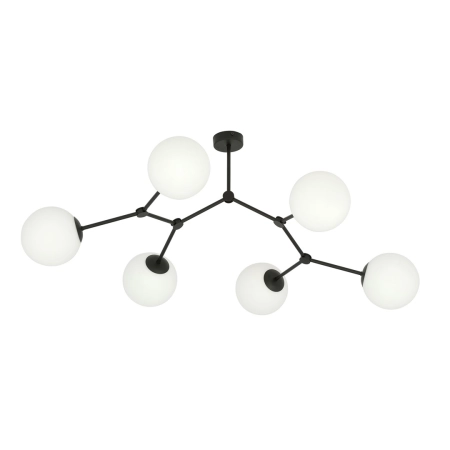 Molekularna, duża lampa sufitowa do salonu 1133/6 z serii SPACE - 2