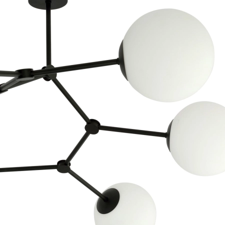 Molekularna, duża lampa sufitowa do salonu 1133/6 z serii SPACE - 5