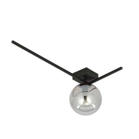Minimalistyczna lampa sufitowa, ciemna kula 1131/1F z serii IMAGO - 6