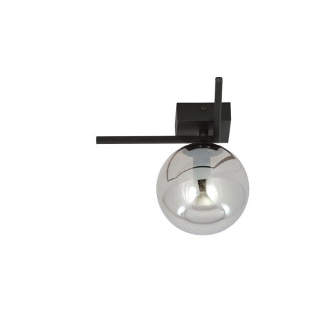 Mała lampa sufitowa z grafitowym kloszem 1131/1G z serii IMAGO - 2