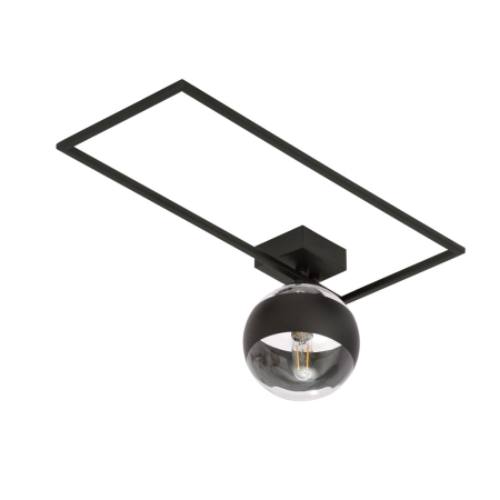Pojedyncza lampa sufitowa z czarną ramką 1132/1A z serii IMAGO - 6