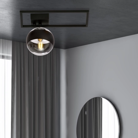 Lampa sufitowa z metalową ramką, do holu 1132/1D z serii IMAGO - 4