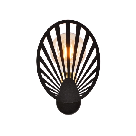 Designerska lampa ścienna w kolorze czarnym 1146/K1 z serii PLAYA