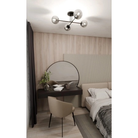 Stylowa lampa sufitowa do loftowego salonu 1245/4 z serii ROMA - 3