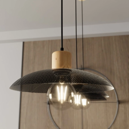 Lampa wisząca w stylu loft, idealna nad stół 1318/3 z serii KOBE
