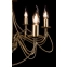 Dekoracyjny żyrandol typu świecznik w kolorze złota 170/6 z serii TORI - 6