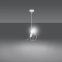 Lampa wisząca z żarówką udającą wspinającego się ludzika 538/1 - 2