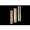 Czarno-złota lampa wisząca z trzema tubami 457/3PREM z serii GOLDI - 3