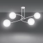 Biała elegancka lampa sufitowa idealna do salonu 734/4W z serii SELBI - 2