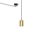 Pojedyncza regulowana lampa wisząca w kolorze złota 526/1 serii TRAKER - 4