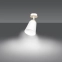 Biała lampa sufitowa z regulacją kąta świecenia 724/1 z serii ATLAS - 3