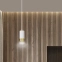 Biało-złota lampa wisząca w kształcie tuby 815/1 z serii FUMIKO - 7