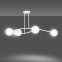 Biała, minimalistyczna lampa sufitowa do salonu 1025/4 z serii HALLDOR - 3
