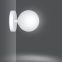 Całkowicie biała lampa ścienna do salonu 1031/K1 z serii KALF - 3