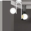 Biało-złota, minimalistyczna lampa sufitowa 1033/2 z serii RAGNAR - 7