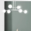 Biała, molekularna lampa sufitowa do salonu 1025/6 z serii HALLDOR - 7