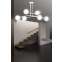 Biała, molekularna lampa sufitowa do salonu 1025/6 z serii HALLDOR - 8