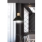 Stożkowa, czarna lampa wisząca do kuchni 1044/1 z serii ROWEN - 10