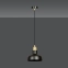 Czarno-złota, loftowa lampa wisząca do kuchni 1042/1 z serii IBOR - 6