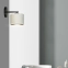 Klasyczna lampa ścienna z biało-złotym abażurem 1052/K1 z serii HILDE - 9