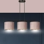 Abażurowa lampa wisząca nad stół w salonie 1053/3 z serii HILDE - 7