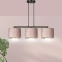 Abażurowa lampa wisząca nad stół w salonie 1053/3 z serii HILDE - 9