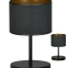 Prosta, czarna lampka stołowa na szafkę nocną 1054/LN1 z serii HILDE - 2