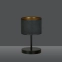 Prosta, czarna lampka stołowa na szafkę nocną 1054/LN1 z serii HILDE - 3