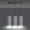 Klasyczna lampa wisząca z szarymi abażurami 1060/3 z serii BENTE - 4