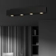 Czarna listwa sufitowa w stylu loftowym 1141/4 z serii KENNO - 4