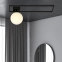 Geometryczna lampa sufitowa z białym kloszem 1130/1B z serii IMAGO - 4