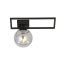 Minimalistyczna, czarna lampa sufitowa z kulą 1131/1D z serii IMAGO