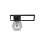 Minimalistyczna, czarna lampa sufitowa z kulą 1131/1D z serii IMAGO - 2