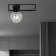 Minimalistyczna, czarna lampa sufitowa z kulą 1131/1D z serii IMAGO - 5