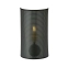 Lampa ścienna typu półplafon, czarny kinkiet 1148/K1 z serii ASTON