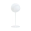 Biała lampa stołowa z białym kloszem - dekoracja 1189/LN z serii OSLO - 2