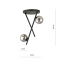 Ozdobna lampa sufitowa, minimalistyczna 1196/2 z serii RIVER - 4