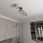 Szeroka, ozdobna lampa sufitowa do salonu 1250/4 z serii MONZA - 5