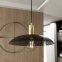 Industrialna lampa sufitowa, złote oprawki 1320/1 z serii SPIRIT