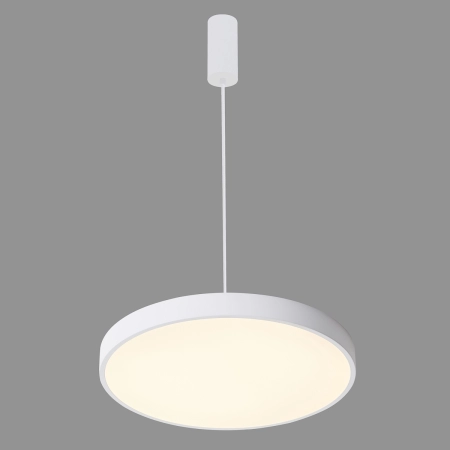 Płaska, szeroka lampa wisząca LED ⌀60cm 5361-860RP-WH-3 z serii ORBITAL 3
