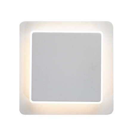 Obrotowa, biała lampa ścienna ze światłem LED MB2035S-S WH z serii SENATO 2