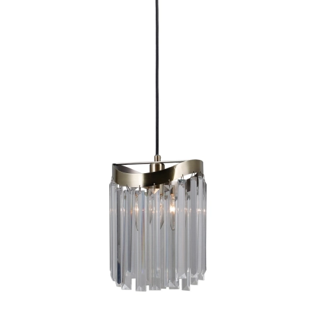Lampa minimalistyczny, kryształowy zwis PND-44544-1 z serii SABRIGA