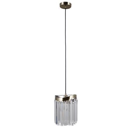 Lampa minimalistyczny, kryształowy zwis PND-44544-1 z serii SABRIGA 2
