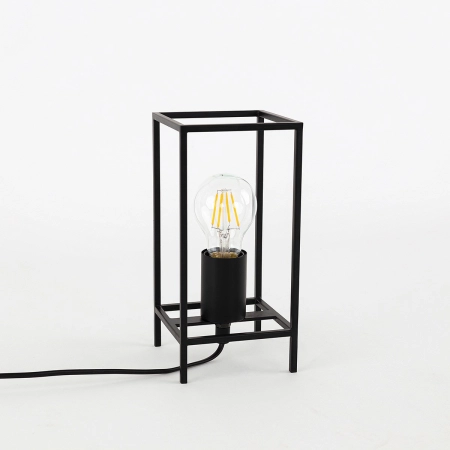 Nowoczesna minimalistyczna lampka stołowa TB-3343-1S-BK z serii MELANDO 2