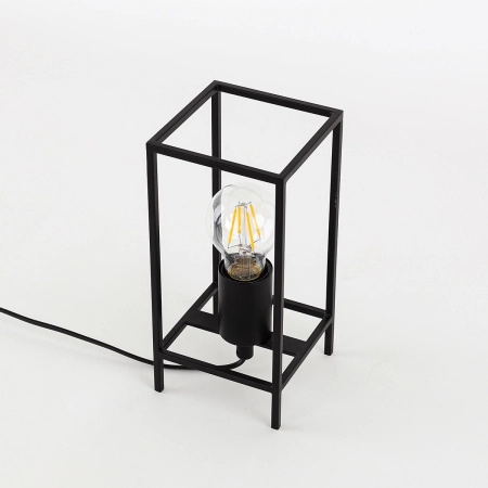Nowoczesna minimalistyczna lampka stołowa TB-3343-1S-BK z serii MELANDO 4